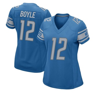 Game Tim Boyle Women's Detroit Lions Team Color Jersey - Blue