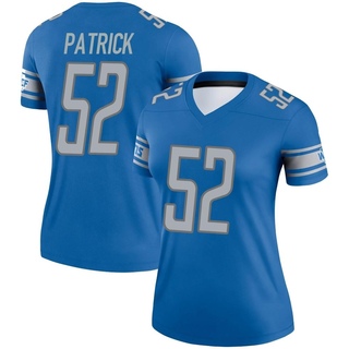 Legend Natrez Patrick Women's Detroit Lions Jersey - Blue