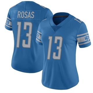 Limited Aldrick Rosas Women's Detroit Lions Team Color Vapor Untouchable Jersey - Blue
