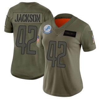 Limited Justin Jackson Women's Detroit Lions 2019 Salute to Service Jersey - Camo