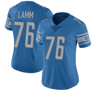 Limited Kendall Lamm Women's Detroit Lions Team Color Vapor Untouchable Jersey - Blue