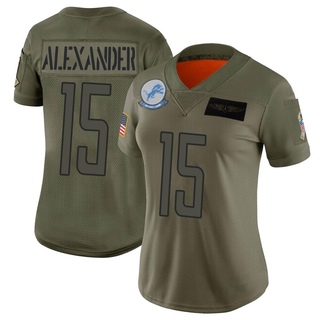 Limited Maurice Alexander Women's Detroit Lions 2019 Salute to Service Jersey - Camo