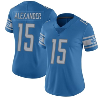 Limited Maurice Alexander Women's Detroit Lions Team Color Vapor Untouchable Jersey - Blue
